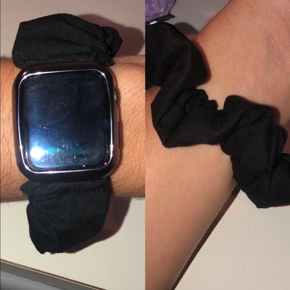 Scrunchie Apple Watch Band! i take custom orders